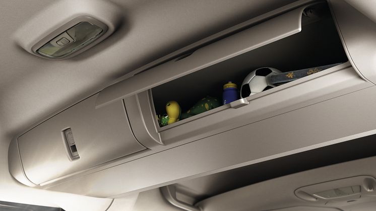 Ford Tourneo Connectin säilytystilaratkaisuja
