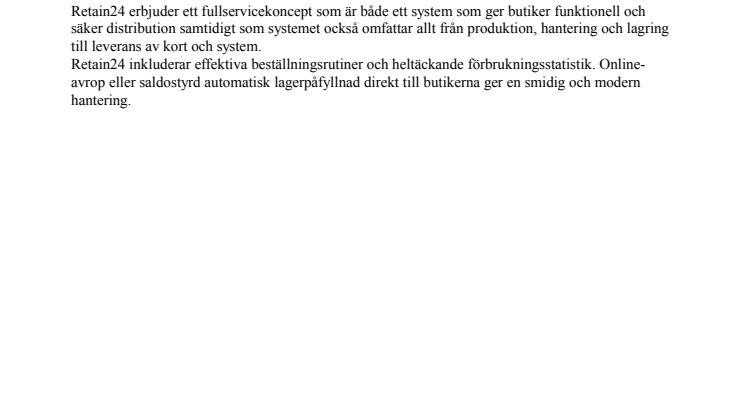 Bjurfors anammar framgångsprodukt
