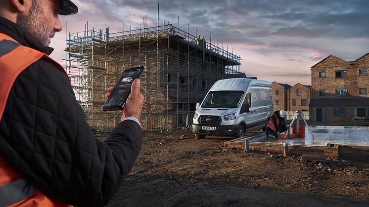 Fords varebiler får tilkoblede features som standard