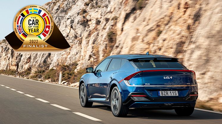 Kia EV6 finalist i Årets Bil 2022