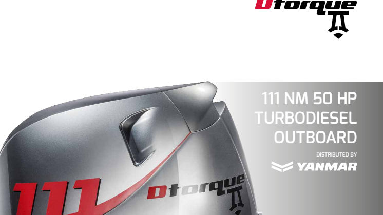 Brochure - YANMAR Dtorque 111 Turbo Diesel outboard