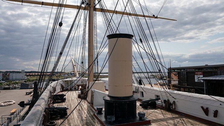 Vikingefortællinger på Fregatten Jylland