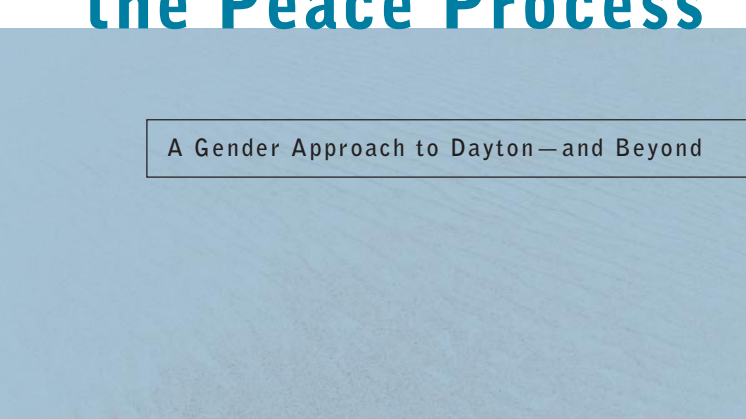  Engendering the Peace Process