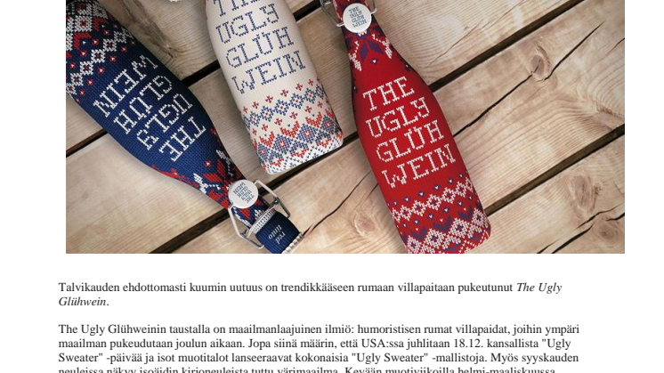 Talvikauden rumin ja trendikkäin uutuus: The Ugly Glühwein