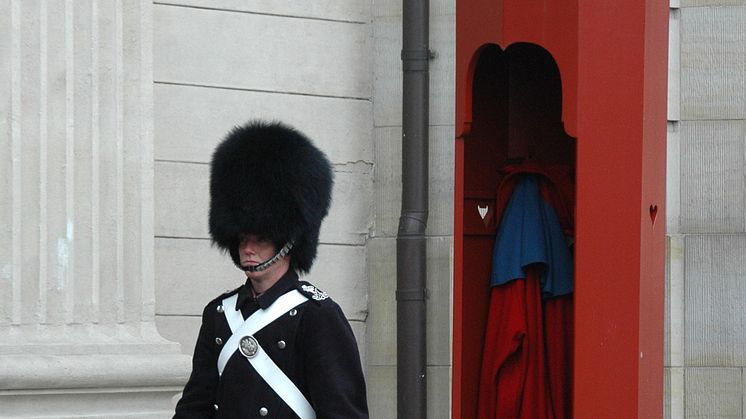 Vagt ved Amalienborg