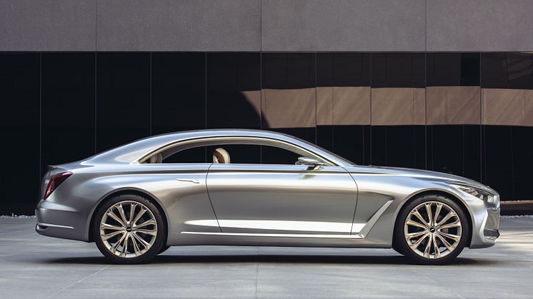 Hyundais konseptbil Vision G (fra siden)