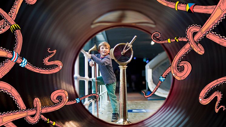 Monstersjov med Måbbe Dæk! Efterårsferie på M/S Museet for Søfart