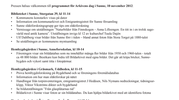 Gör spännande resor i Sunnes historia