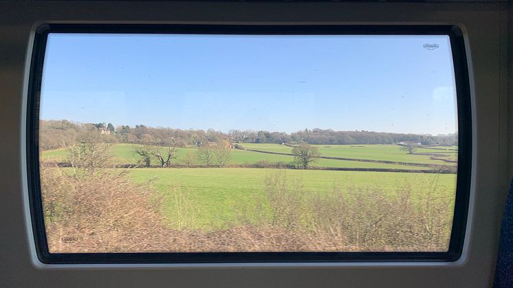 Passengers have been missing views like this one of Hassocks