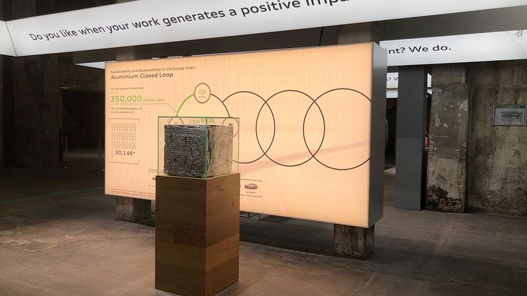 Audis lukkede aluminium kredsløb på GREENTECH FESTIVAL (2020)