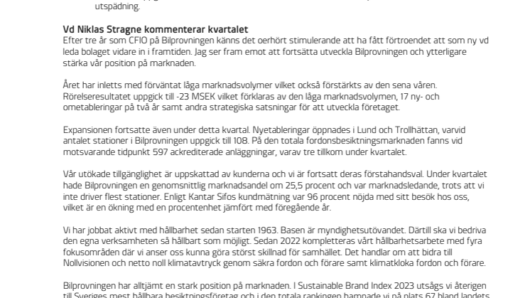 Pressinfo_Bilprovningen_delarsrapport_Q1_2023.pdf