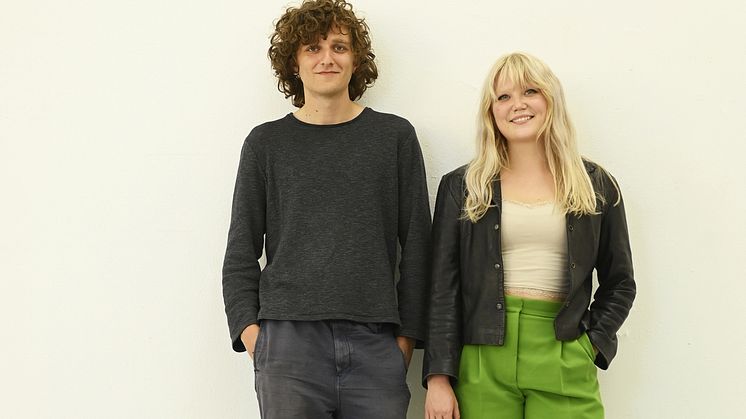 Simon Wadsted och Sara Ekholm Eriksson. Foto: Christofer Dracke