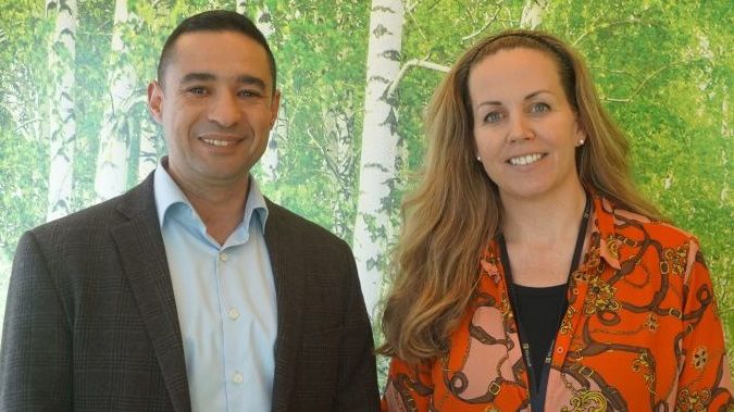 Helena Sjöberg and Mohamed Maher share their experience from Mitt Livs Chans