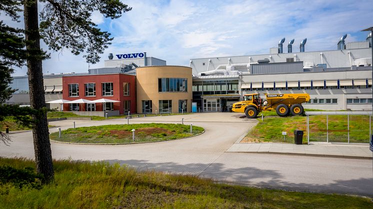 Volvo CE i Braås - entré