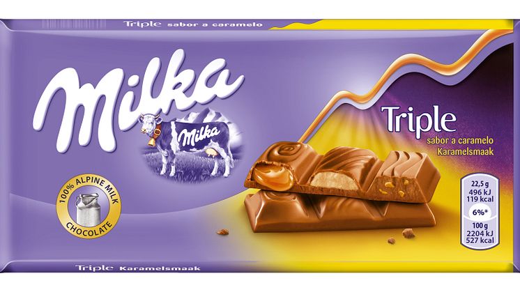 Milka anuncia a lo grande sus tres nuevos lanzamientos