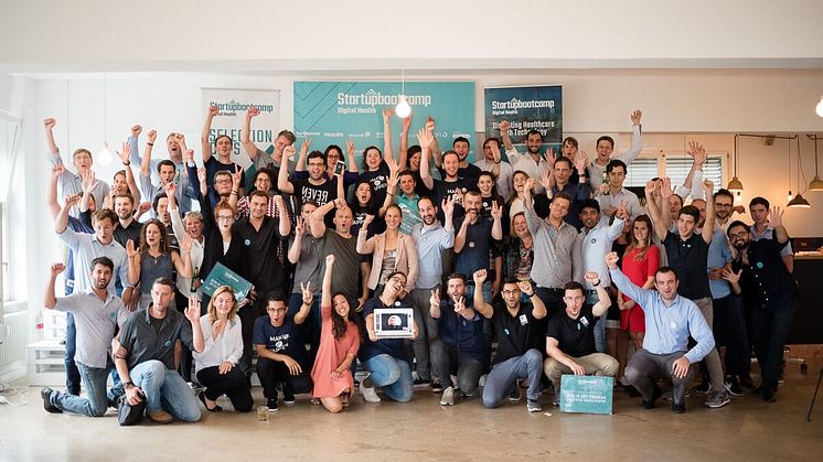 Startups des diesjährigen Accelerators. Quelle: Startupbootcamp Digital Health