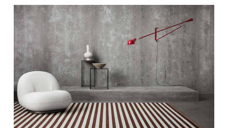 NARROW STRIPE ICON – NEW TAKE ON A CLASSIC WOOL RUG IN EXCITING COLOR COMBINATIONS
