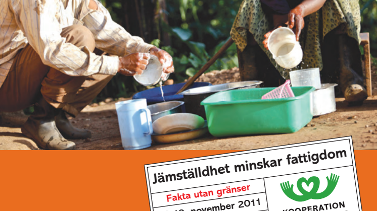 Rapport: Jämställdhet minskar fattigdom 