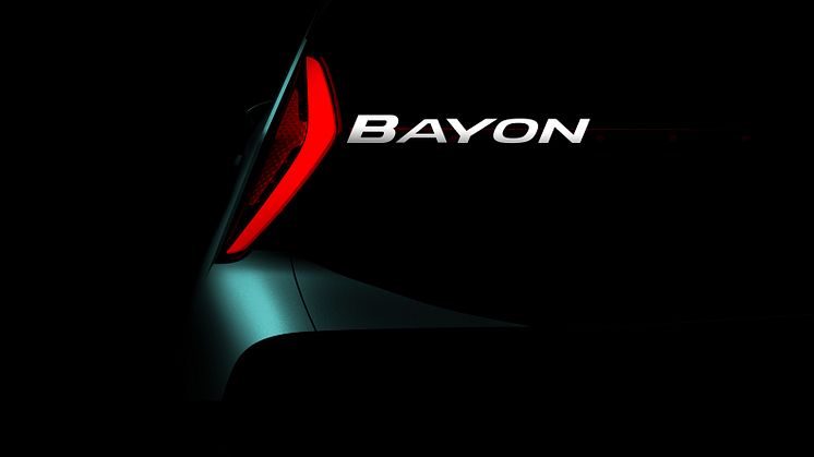 Hyundai Bayon - det senaste tillskottet i Hyundais europeiska SUV-familj.