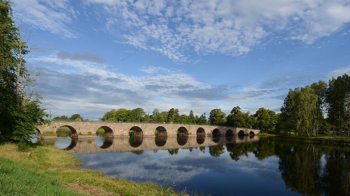 Östra bron över Klarälven, Karlstad. Foto: Sven Olof Ahlberg