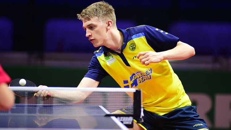 Anton Källberg under VM i Budapest 2019. Foto: Manfred Schillings
