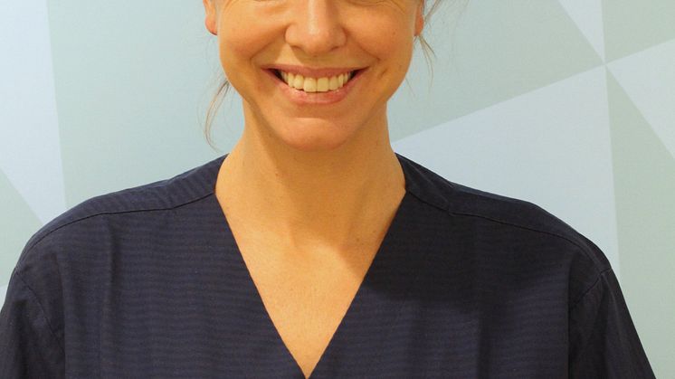 Annie Borgwardt, tandläkare och specialist i bettfysiologi på Tandvården Sergel i Stockholm.