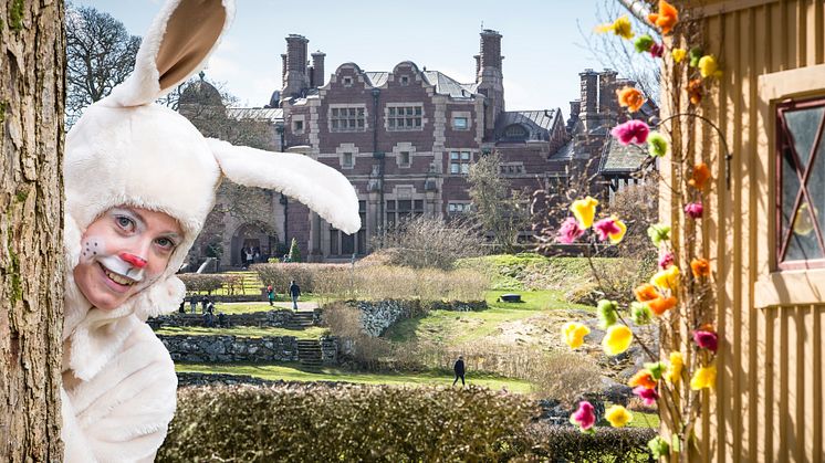 Påskharen bjuder in till påskäggsjakt på Tjolöholms Slott