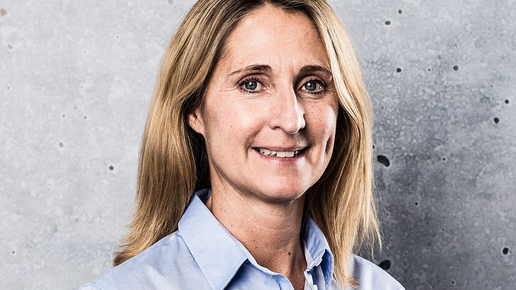 Carina Edblad, vd på Thomas Betong