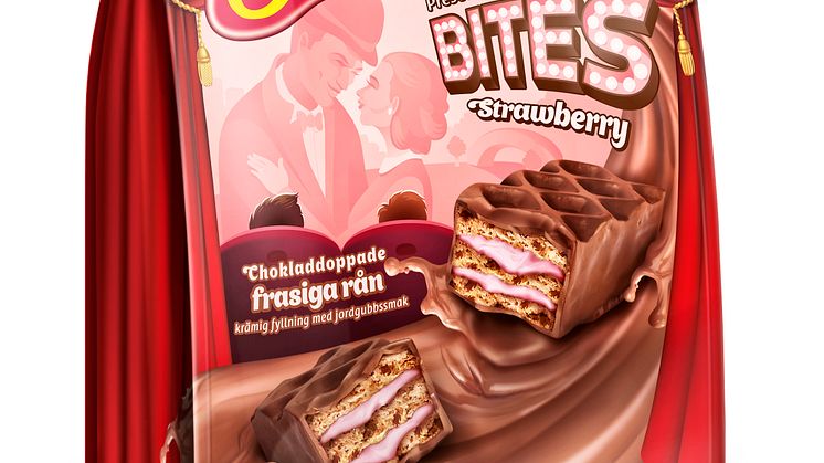 Ballerina Bites Jordgubb