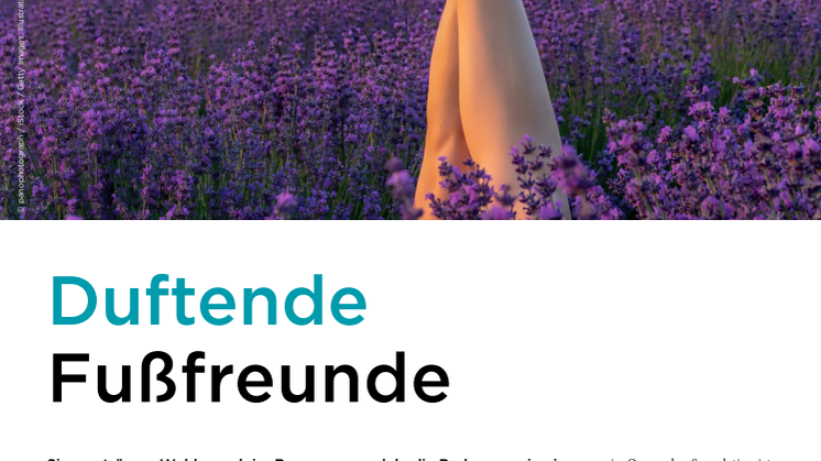 Duftende Fußfreunde: Ätherische Öle