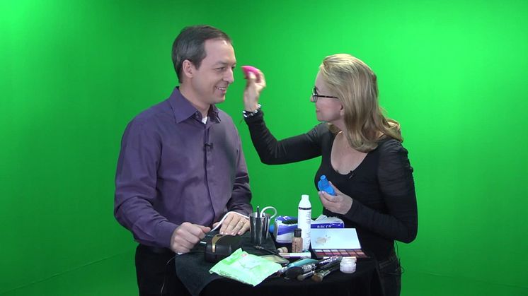 Video Savvy - Do men also need make-up on camera? (#2 of 6)