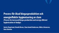 SVU-rapport C SGC 269: Process för ökad biogasproduktion och energieffektiv hygienisering av slam