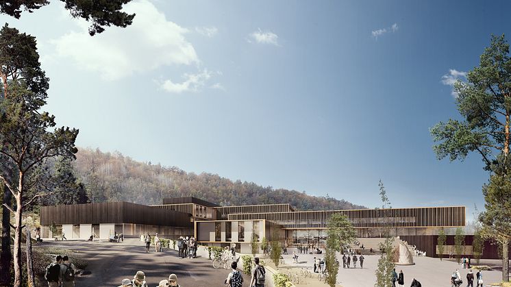 Videregående skole og idrettsanlegg i Tvedestrand 