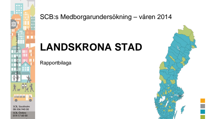 Rapportbilaga till SCB:s medborgarundersökning