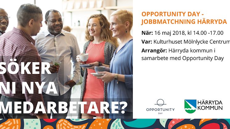 Stort intresse för Opportunity Day i Härryda
