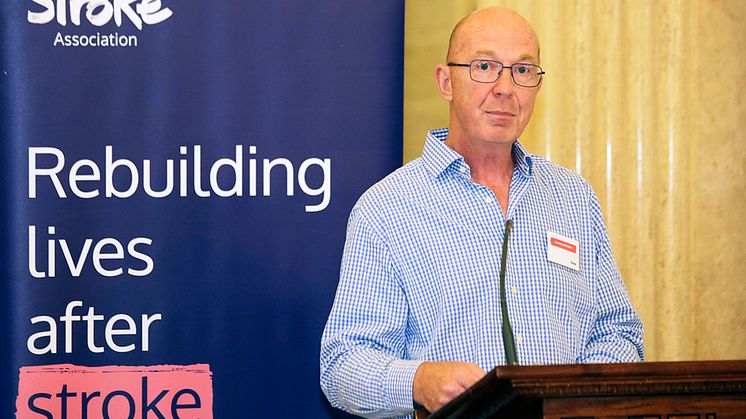 Personal plea: Stroke survivor Jeremy Johnston says better early interventions would lead to better outcomes and save money 