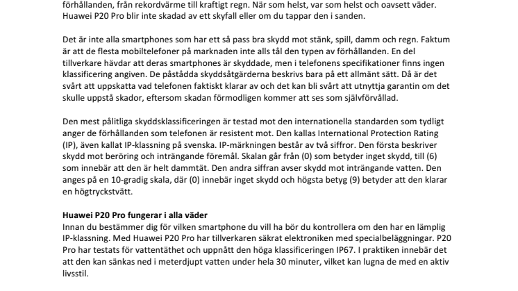 Hur sommarsäker är din smartphone? 