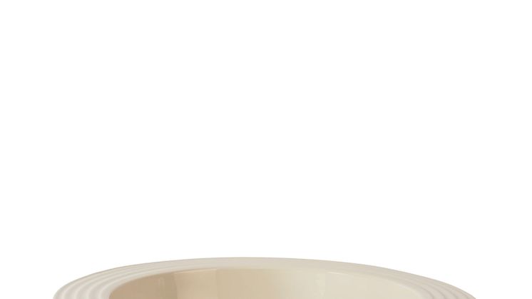 Coffee & More deep plate beige