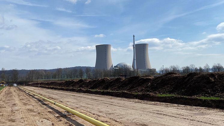 Nach der Abschaltung wird das KKW Grohnde mit Erdgas versorgt