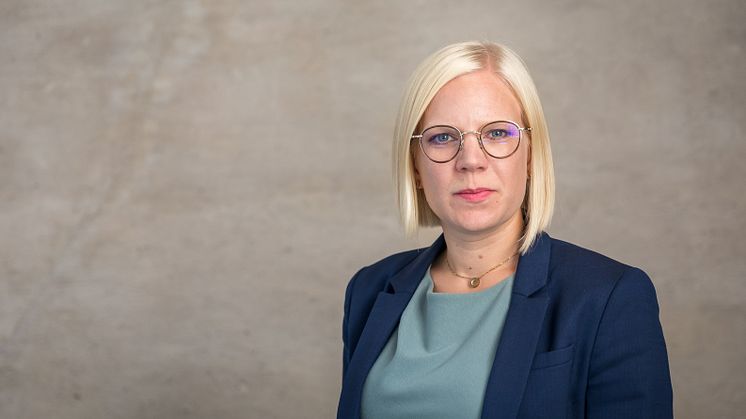 Karin Ernlund, distriktsordförande för Centerpartiet i Stockholms stad.
