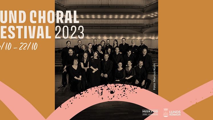 Lund Choral Festival 2023 16–22 oktober. Foto, Radiokören: Marcus Kurn