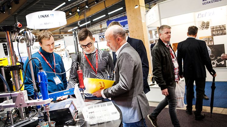Elmia Subcontractor 2018 möte i monter