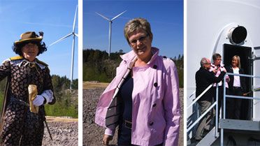 Invigning med fullt blås