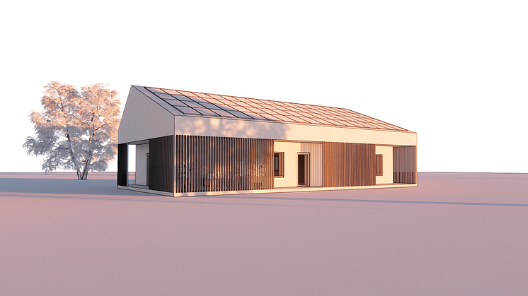 NollCO2-konceptet innebär att koldioxidutsläppen under hela livscykeln beaktas, från tillverkning av byggmaterial/komponenter till och med 50 års livslängd för själva villan.