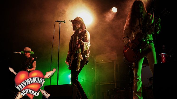 Konsertfilmen "Upside Down" med Electric Boys förhandsvisas under Live At Heart i Örebro!