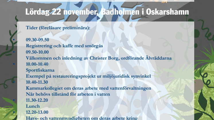 Seminarium: Kunskap för levande vatten