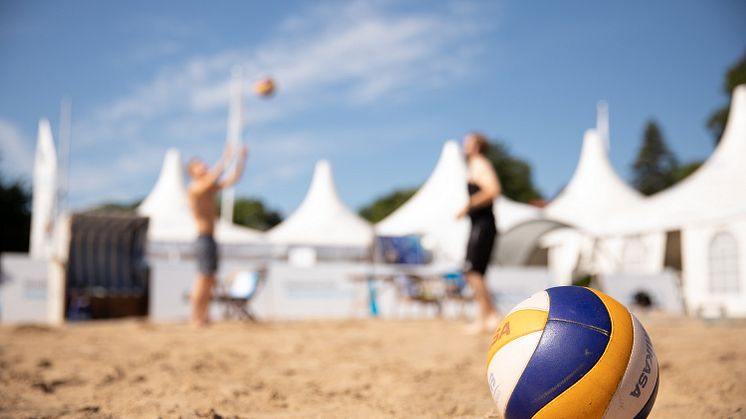 Beachvolleyball Segelcamp