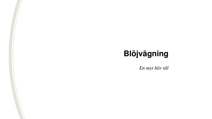 Blöjvägning - en myt blir till