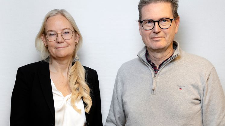 Petra Sörling och Patrik Hall. Foto: Miriam Preis