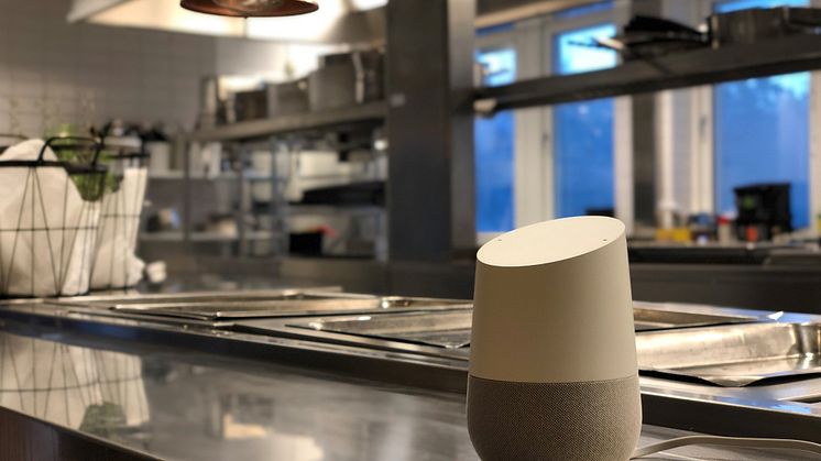 Google Assistent i restaurangköket